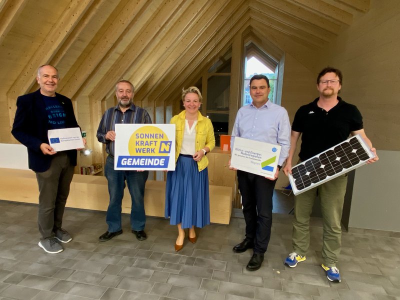 Startschuss für Sonnenkraftwerk Großweikersdorf
